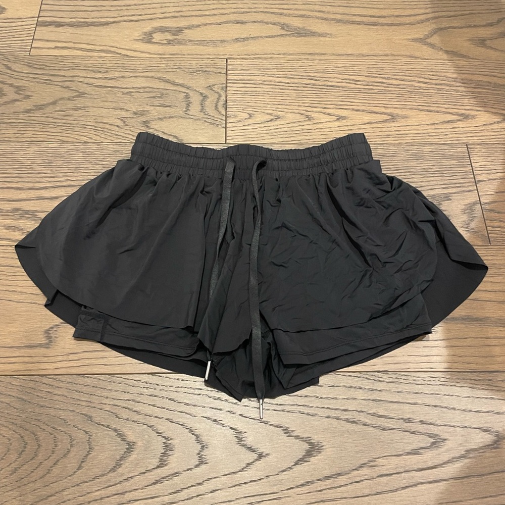 Women's Black Athletic Shorts